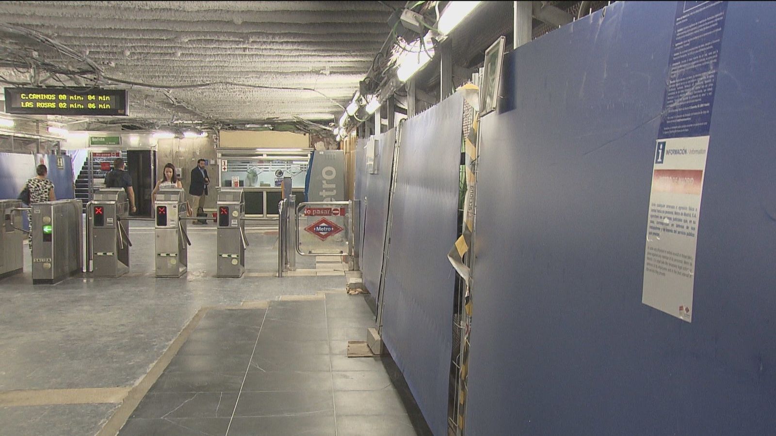 Comienzan las restricciones de tráfico por las obras de la L1 de Metro