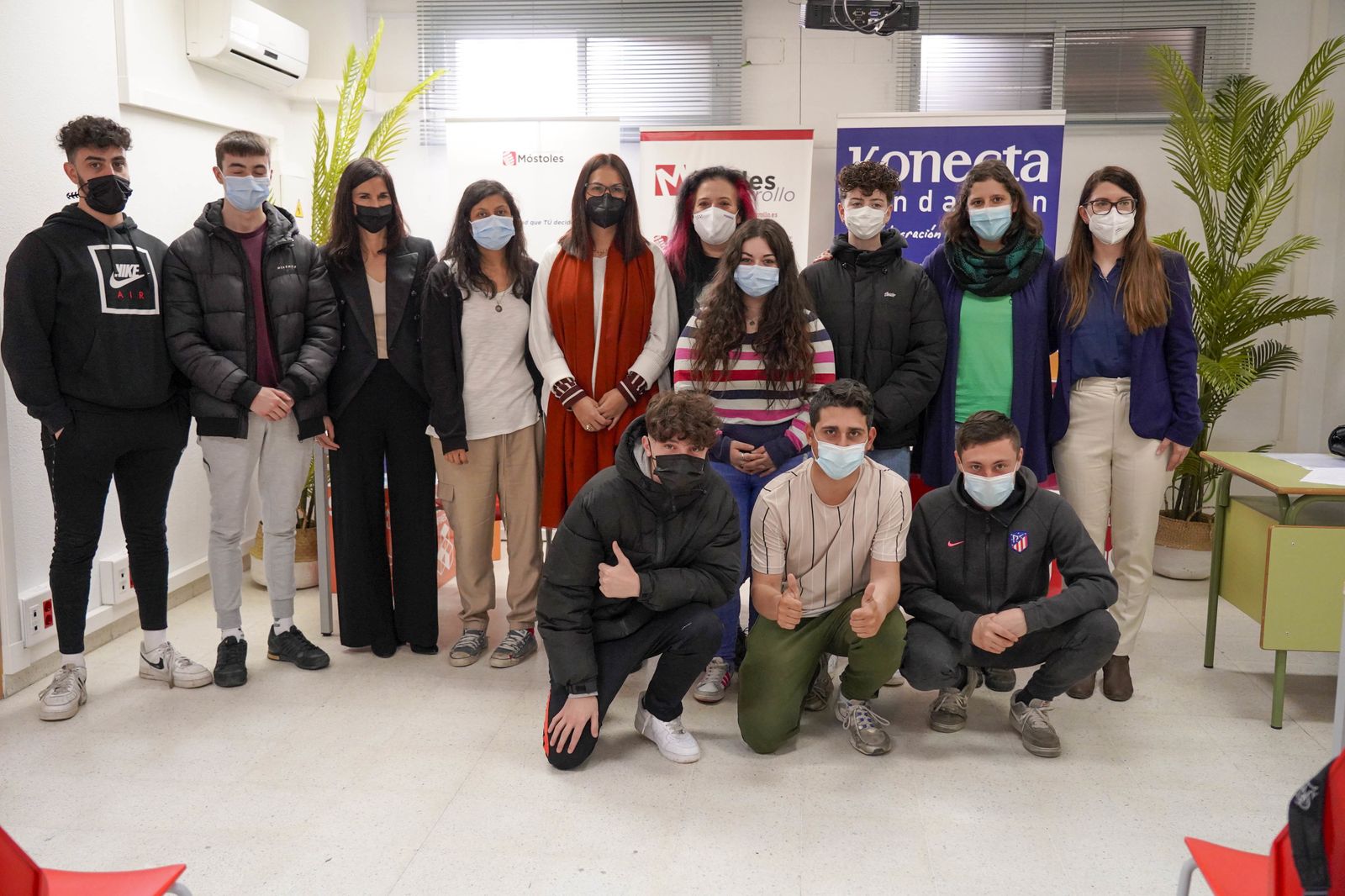 Jóvenes en la incubadora de empleo verde