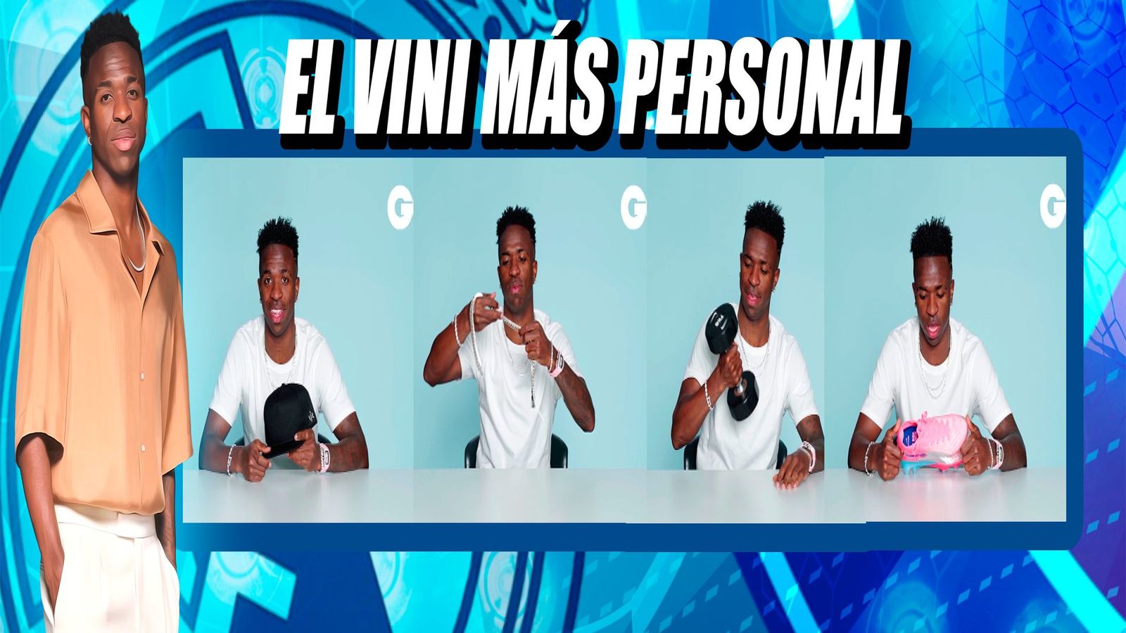 Vinicius muestra su lado más personal: "El fútbol lo es todo para mi"