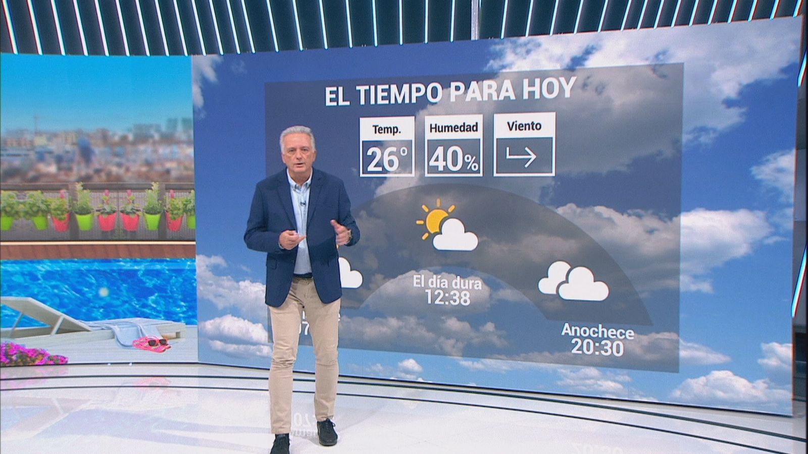 El tiempo madrtes