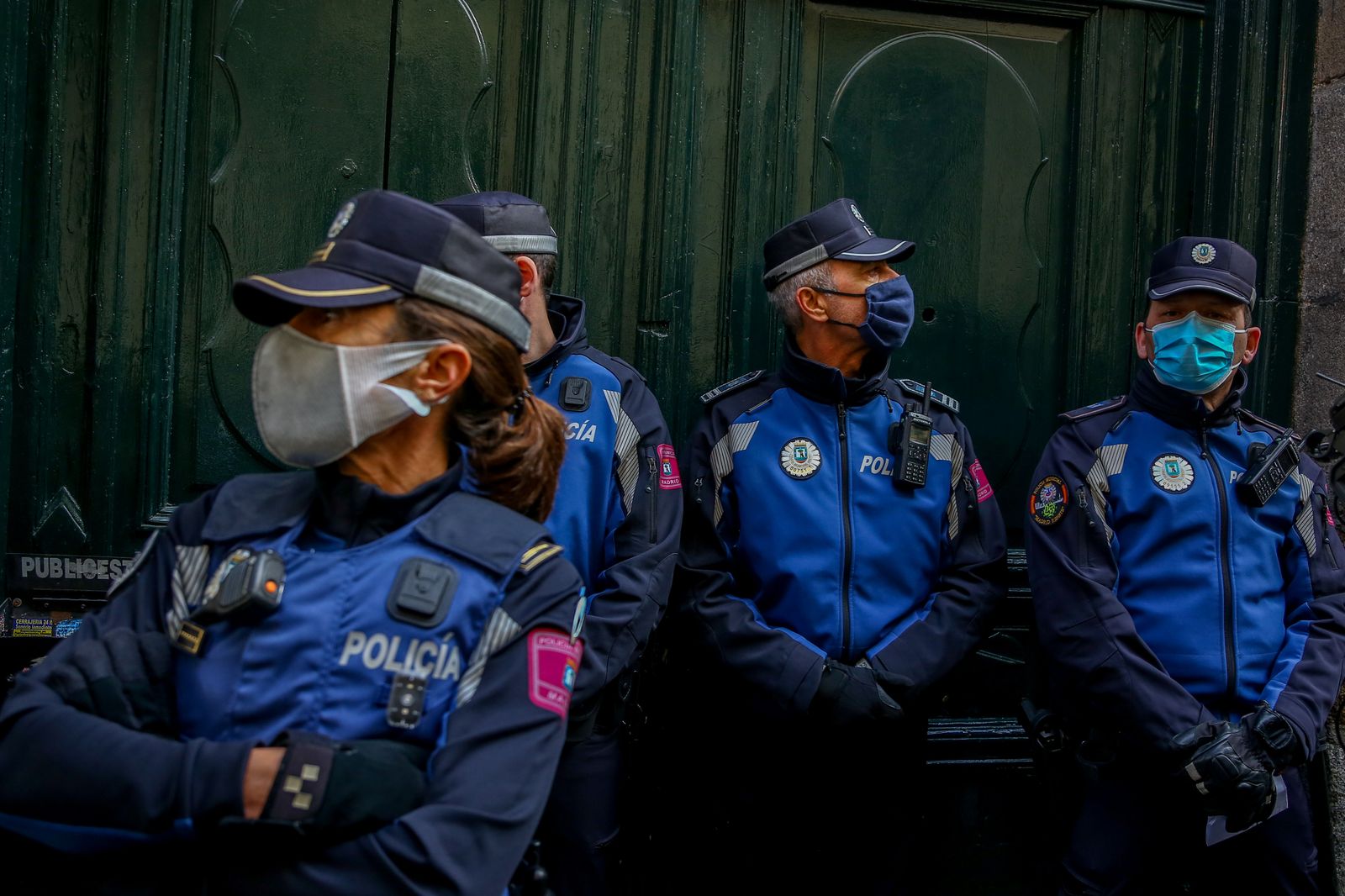 Agentes de la Policía Municipal de Madrid