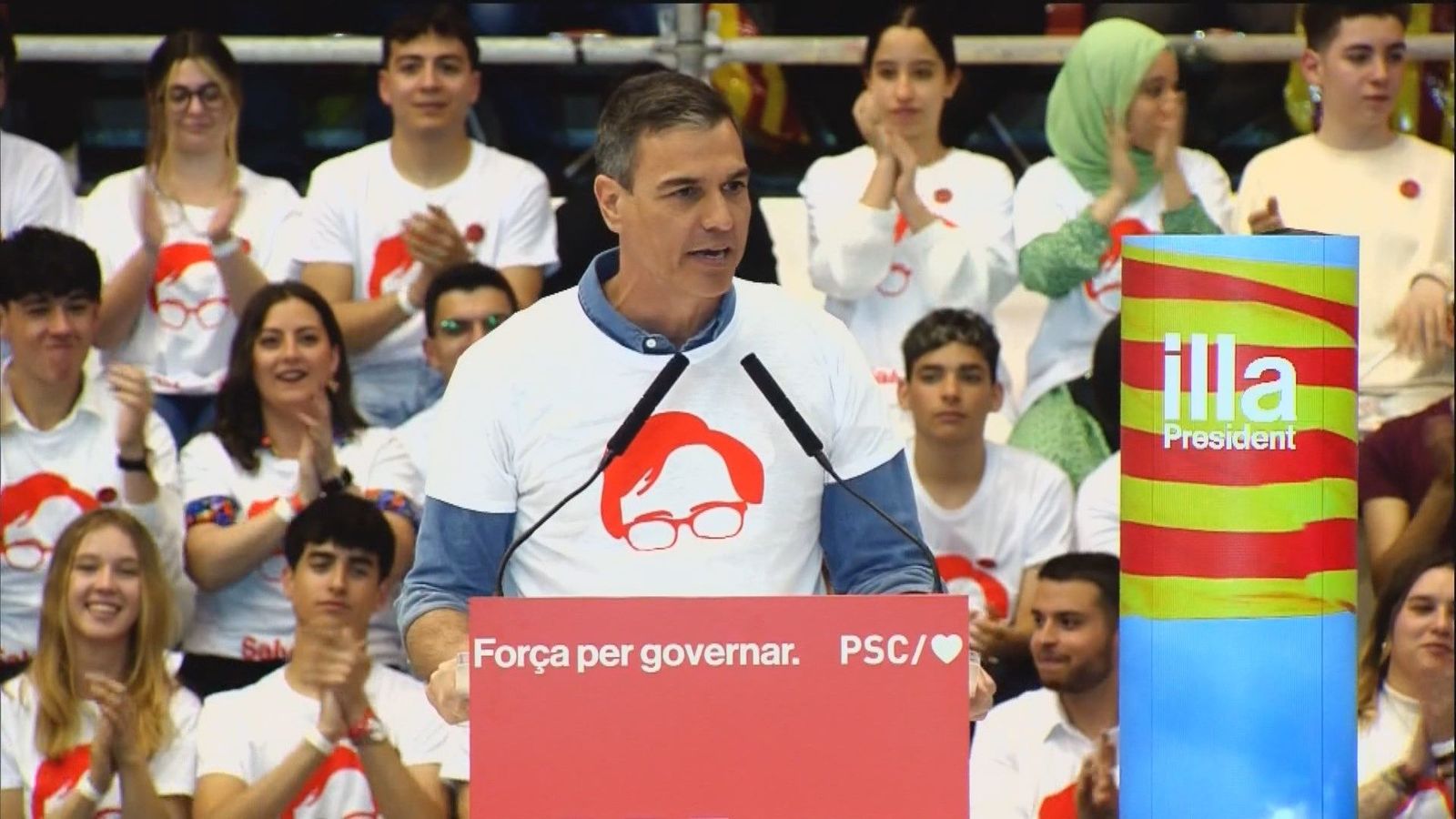 Cierre de campaña en Cataluña para los comicios del 12 de Mayo
