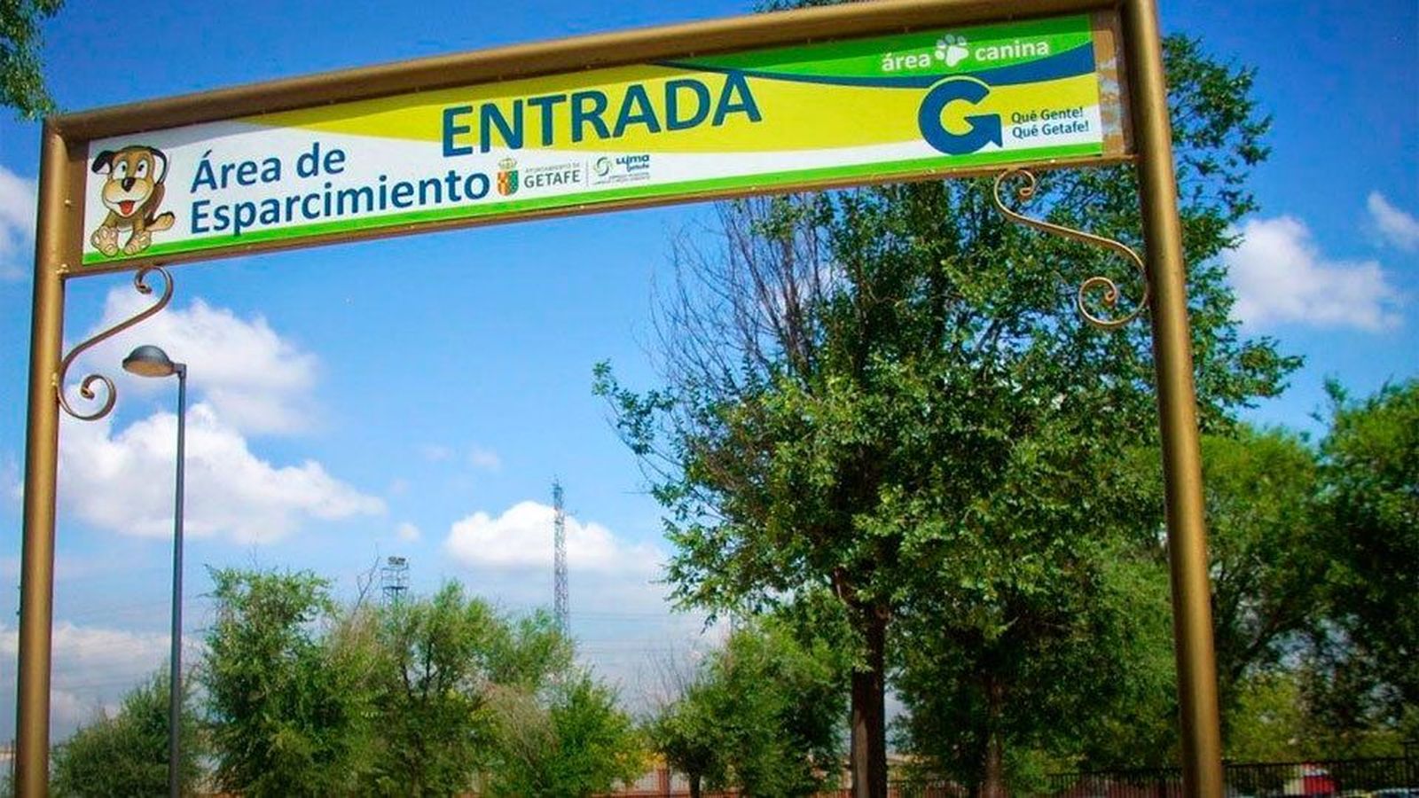 Getafe contará con una pantalla acustica natural en el parque canino de Las Moreras