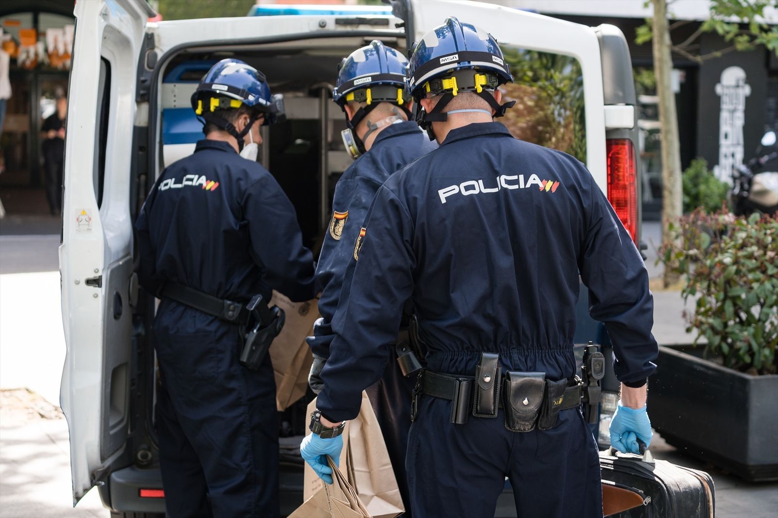 Imagen de archivo de Policía Científica