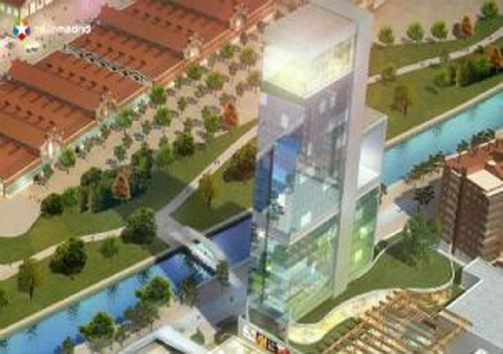 El Ayuntamiento de Madrid autoriza un hotel de 27 plantas en Madrid Río