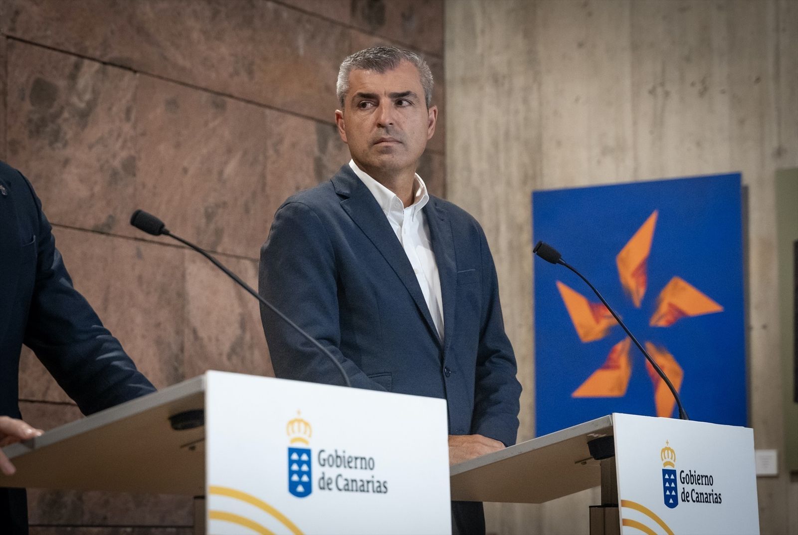 El vicepresidente del gobierno canario, Manuel Domínguez