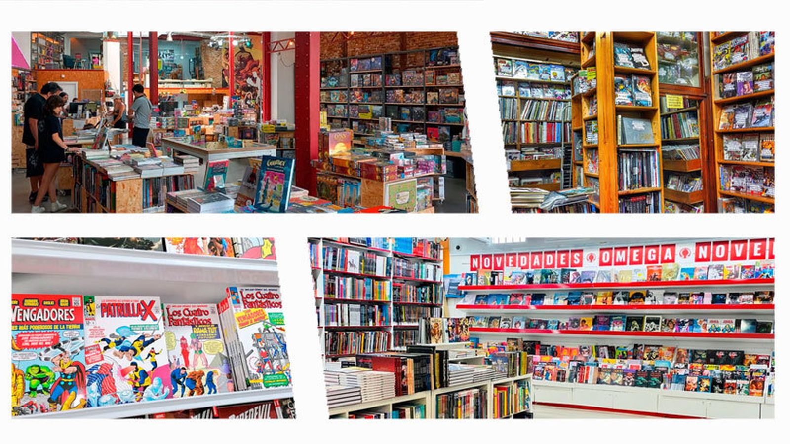 12 tiendas en Madrid imprescindibles para los adictos al comic
