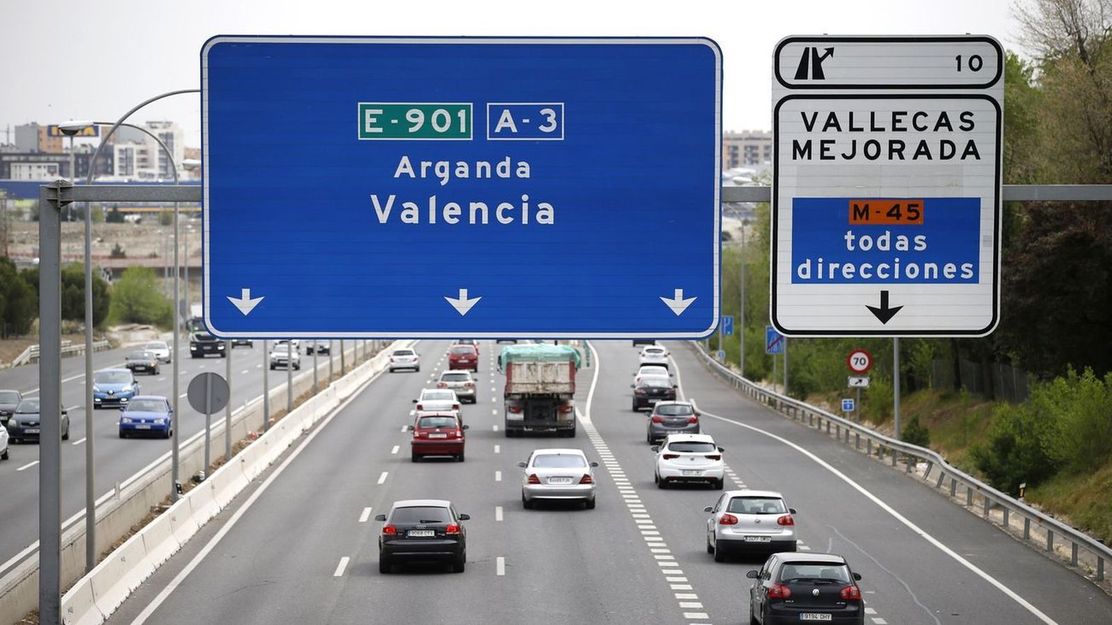 Acceso a la M-45