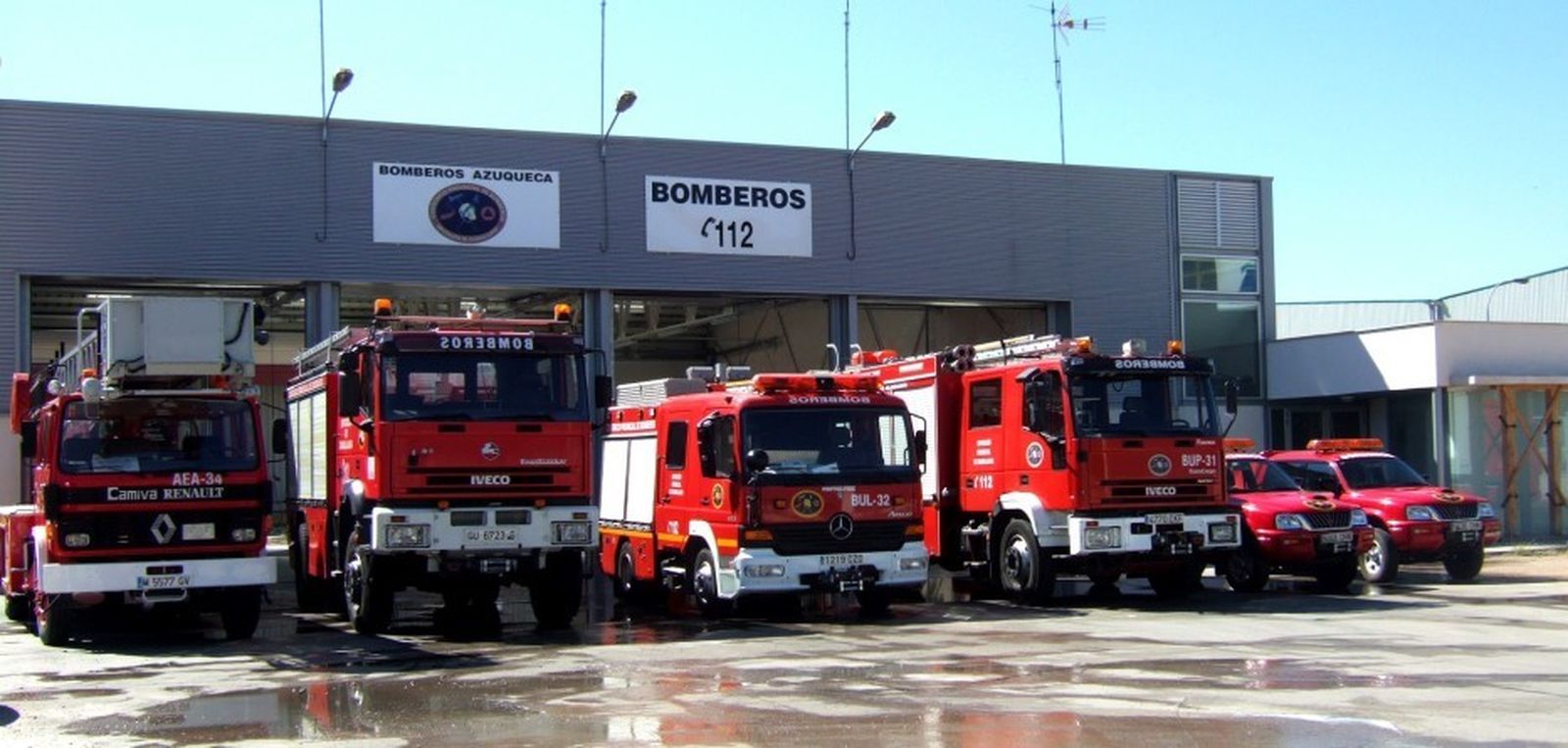 Parque del Consorcio Provincial de Bomberos de Guadalajara en Azuqueca