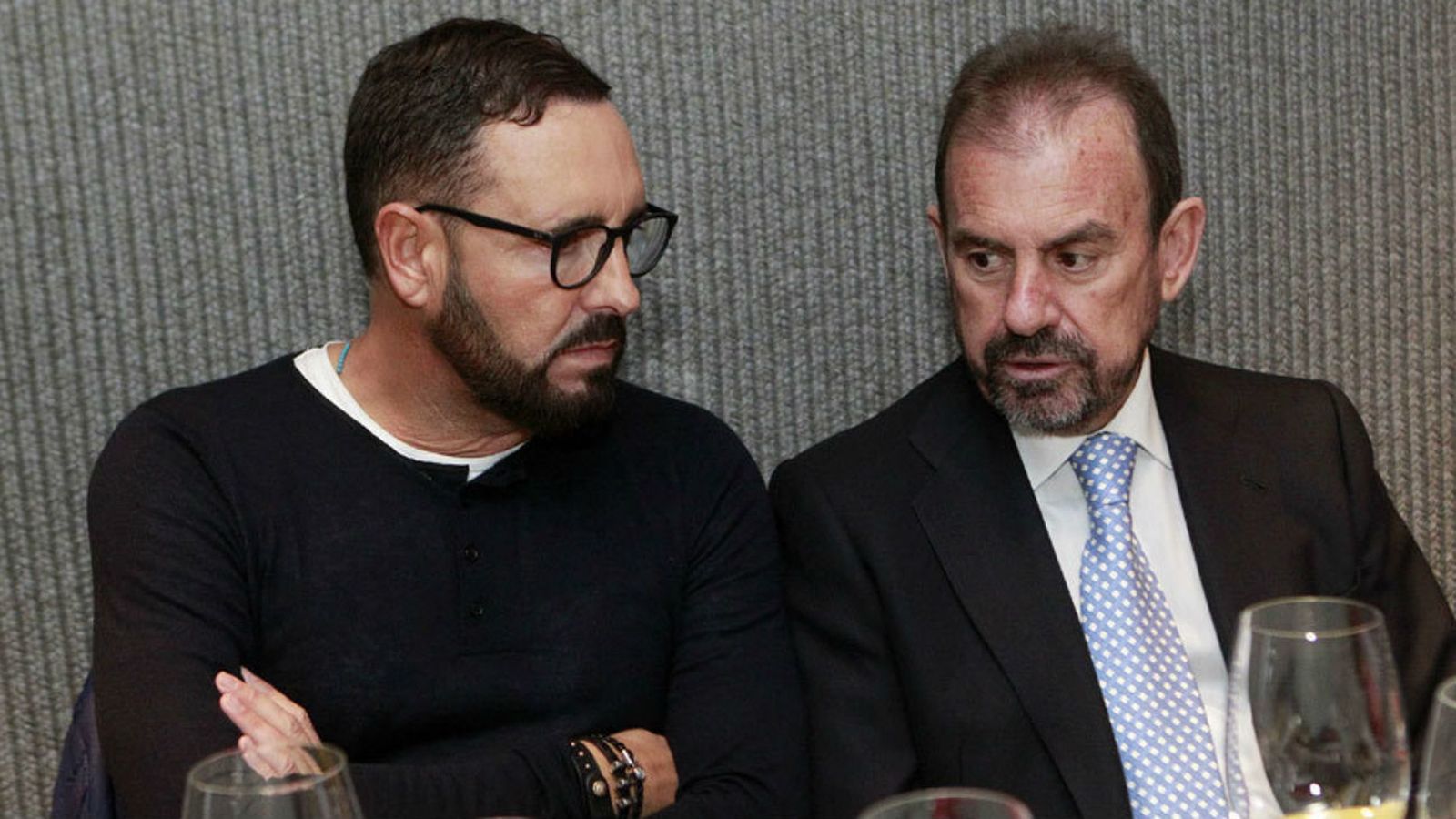 José Bordalás y Ángel Torres