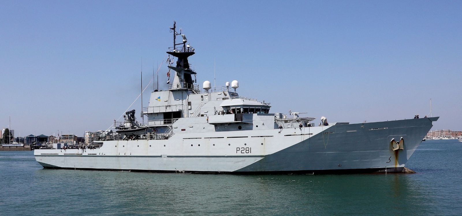 Barco de la marina británica