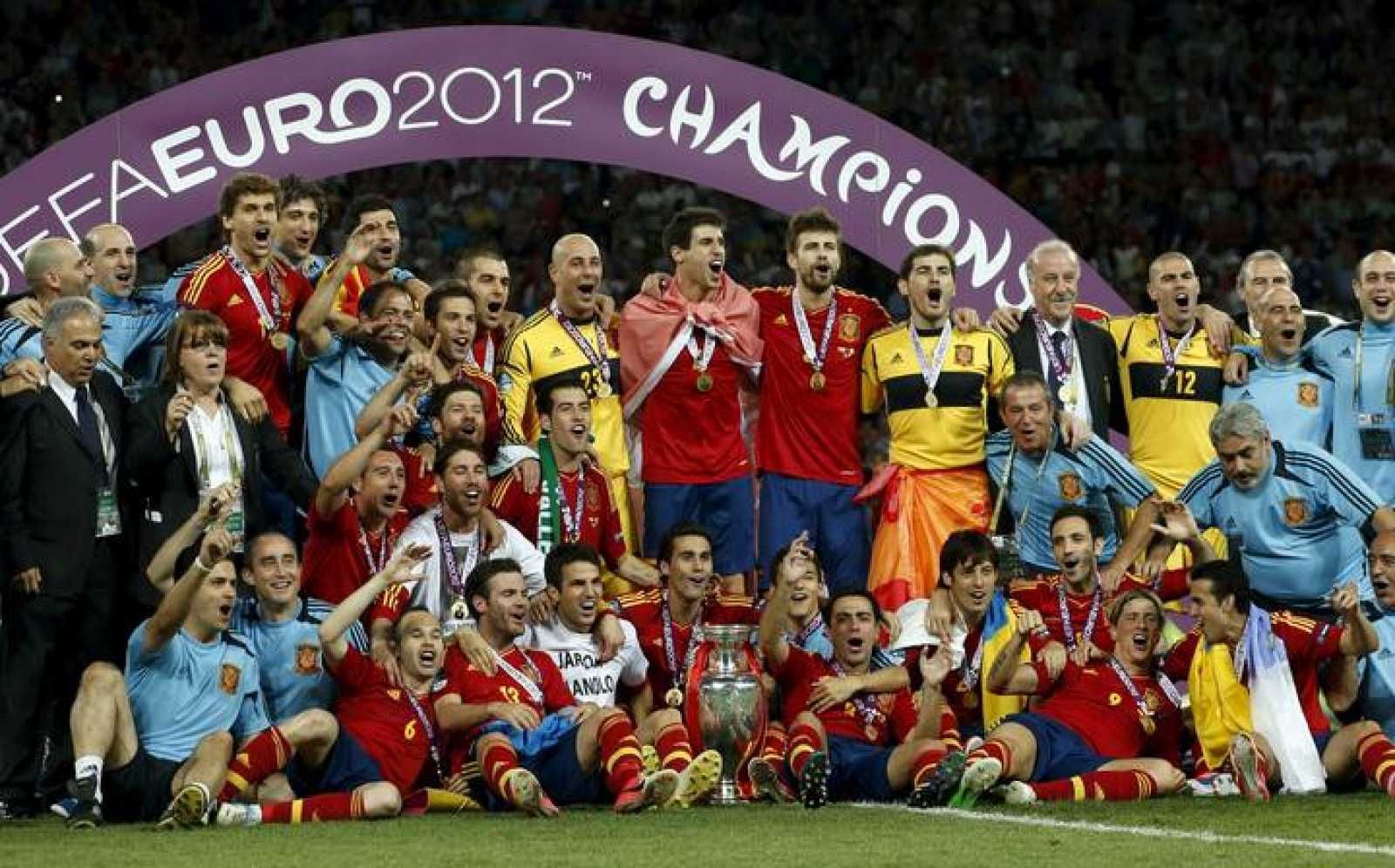 España, campeona de la Eurocopa 2012