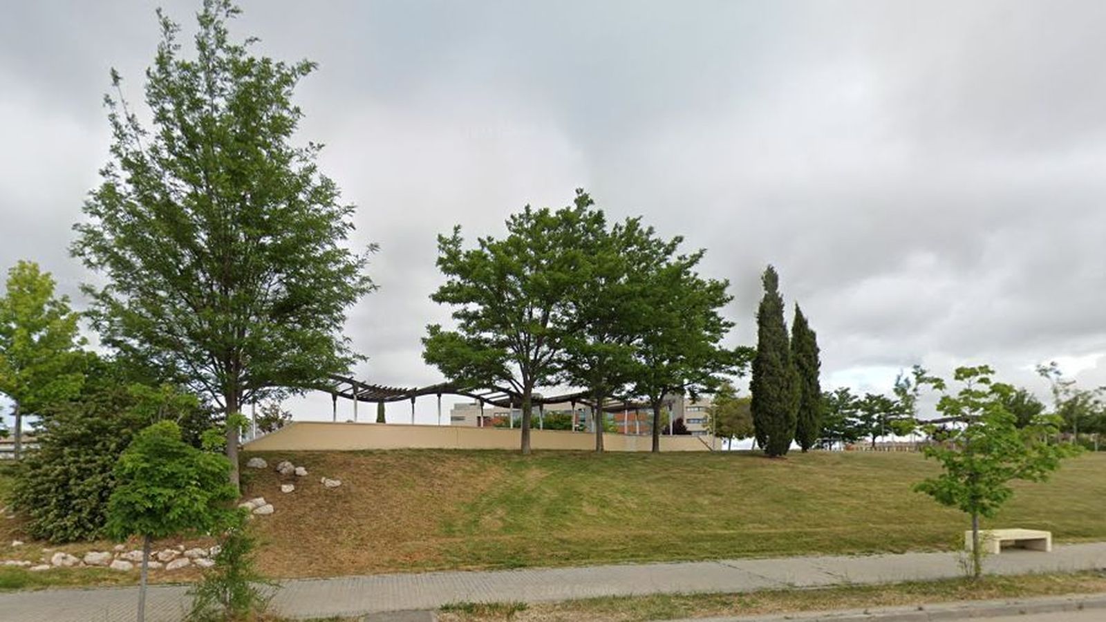 Zona verde en el Ensanche Sur de Alcorcón