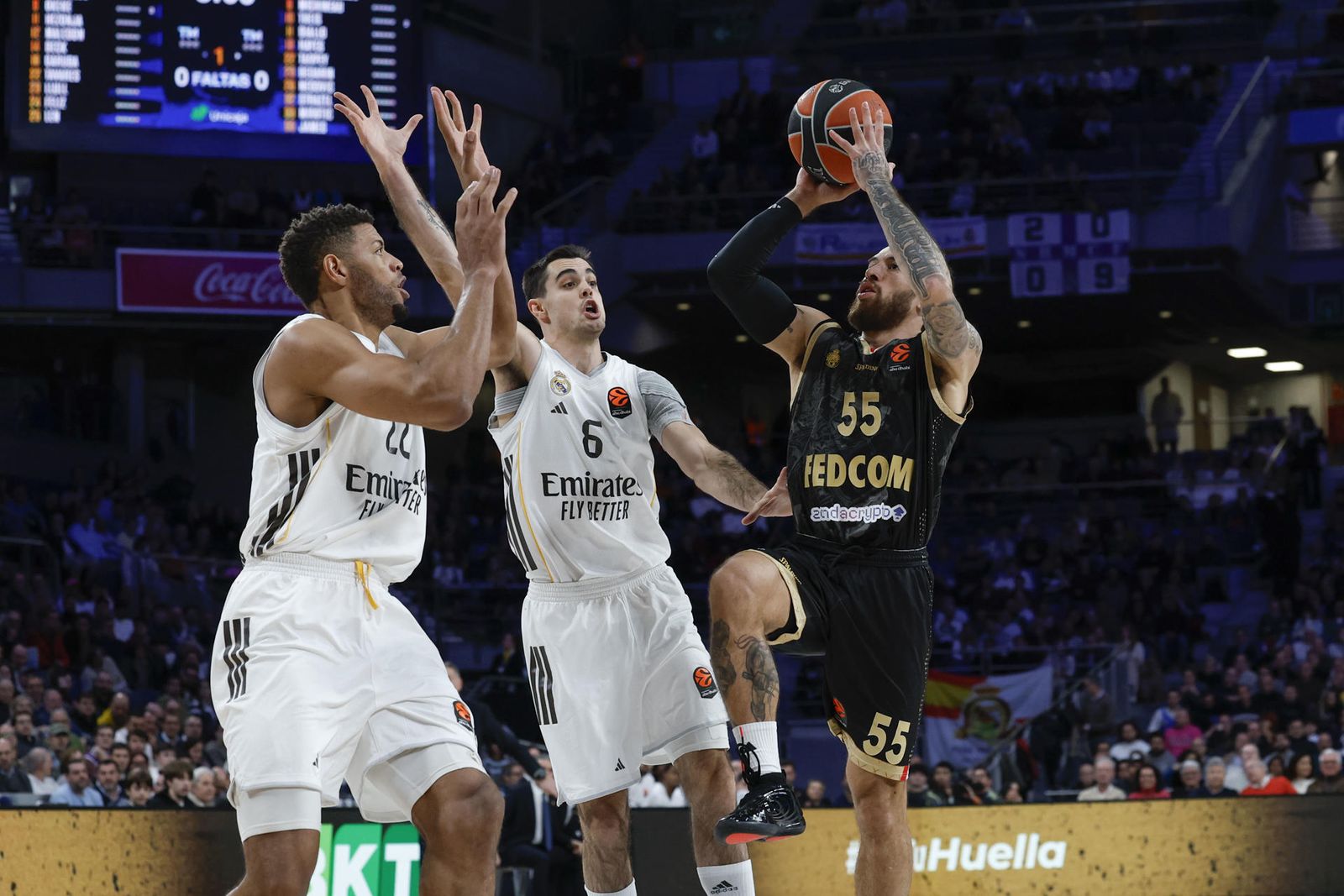 Tavares y Abalde ante el Mónaco
