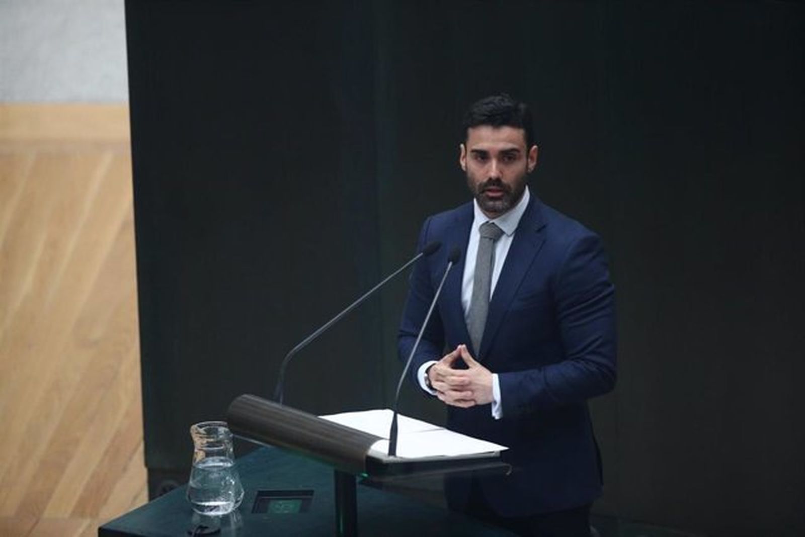 Sergio Brabezo, portavoz adjunto de Ciudadanos en la Asamblea de Madrid