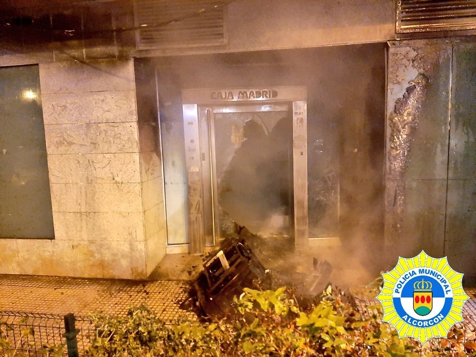 La Policía de Alcorcón investiga los dos incendios de esta madrugada