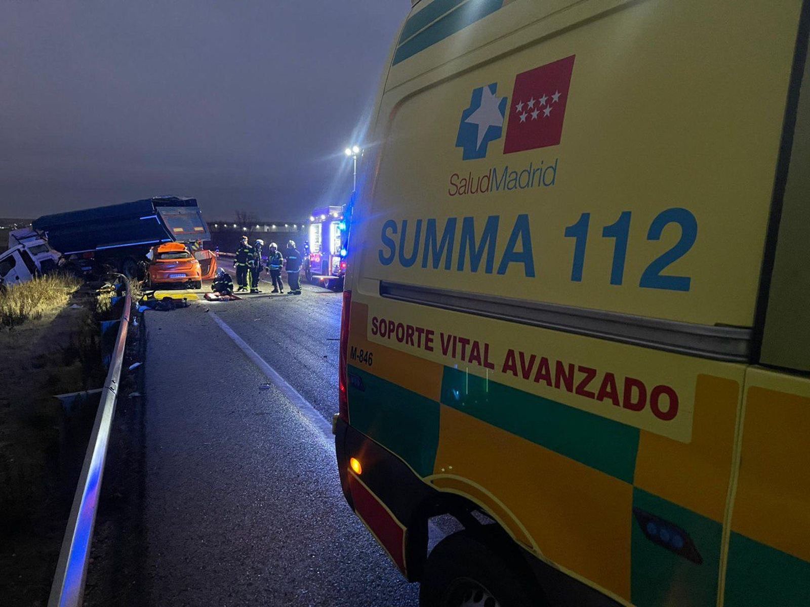 Accidente de tráfico en Daganzo de Arriba