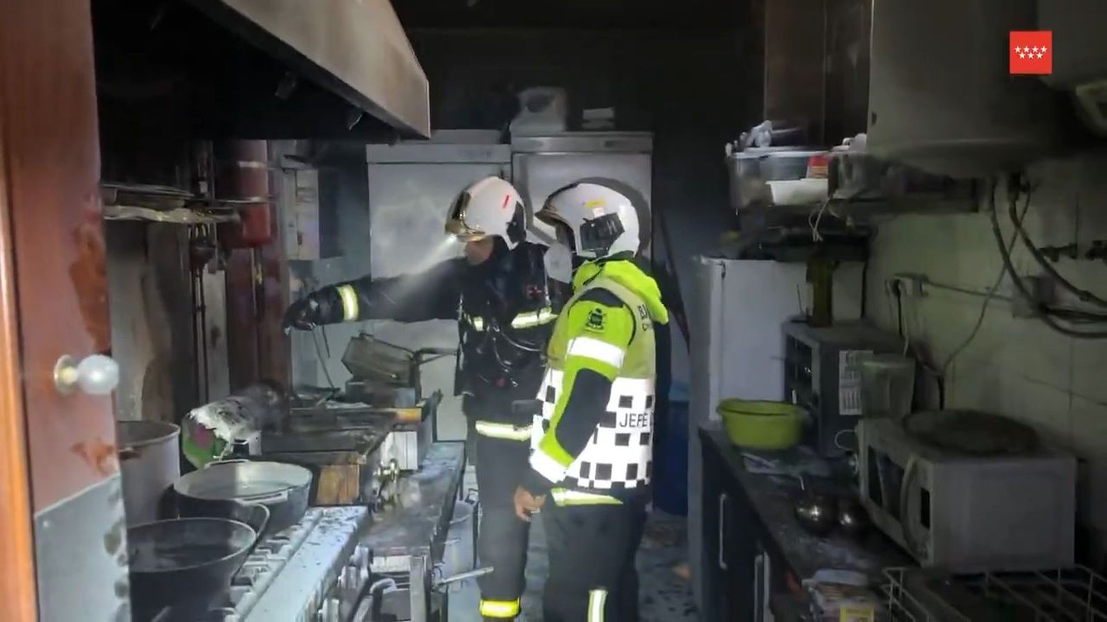 Sofocado el incendio en un restaurante de Aranjuez