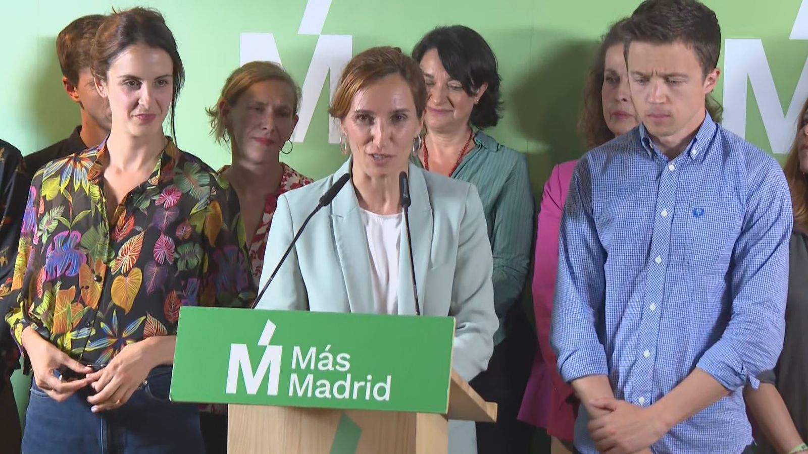 Las candidatas de Más Madrid a la Asamblea y al Ayuntamiento de la capital, Mónica García y Rita Maestre