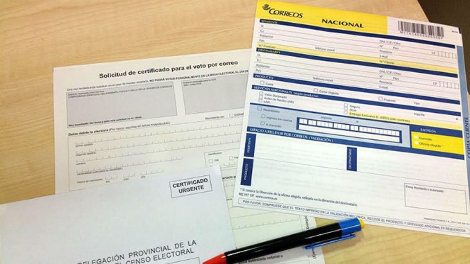¿Qué tenemos que hacer para votar por correo?