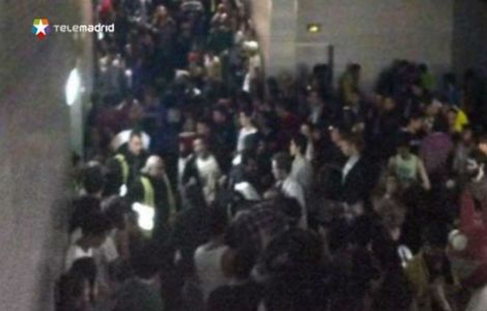 Grabaciones del Madrid Arena: "Confirmado no hay avalanchas"