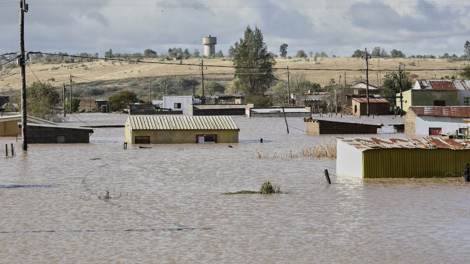 Inundaciones en Sudáfrica
