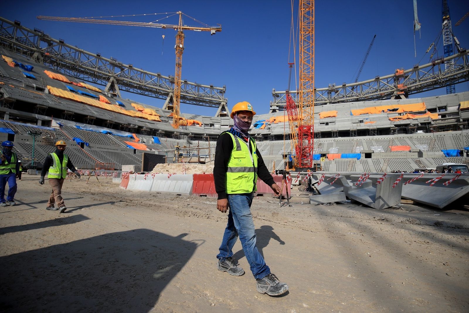 La construcción de los estadios en Qatar ha dado mucho que hablar