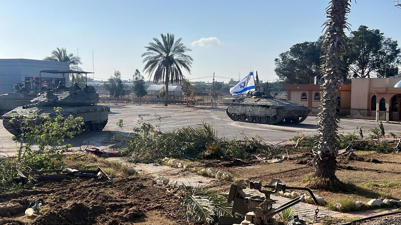Israel entra en Rafá