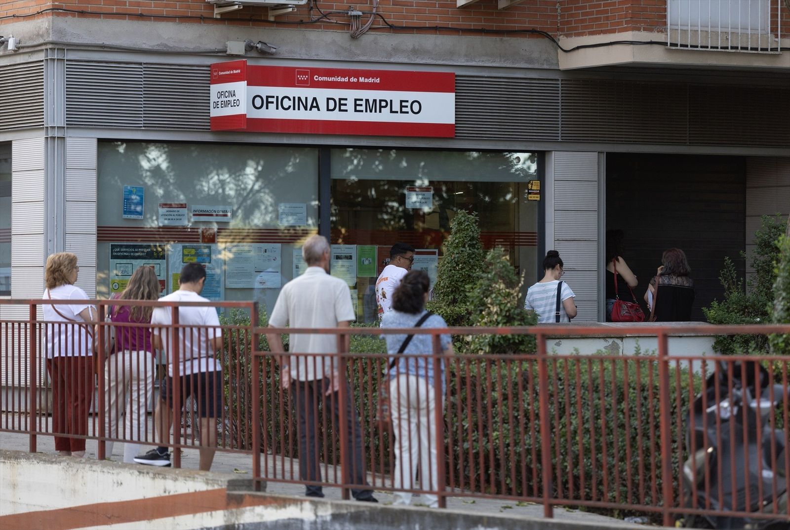 Oficina de empleo de la Comunidad de Madrid