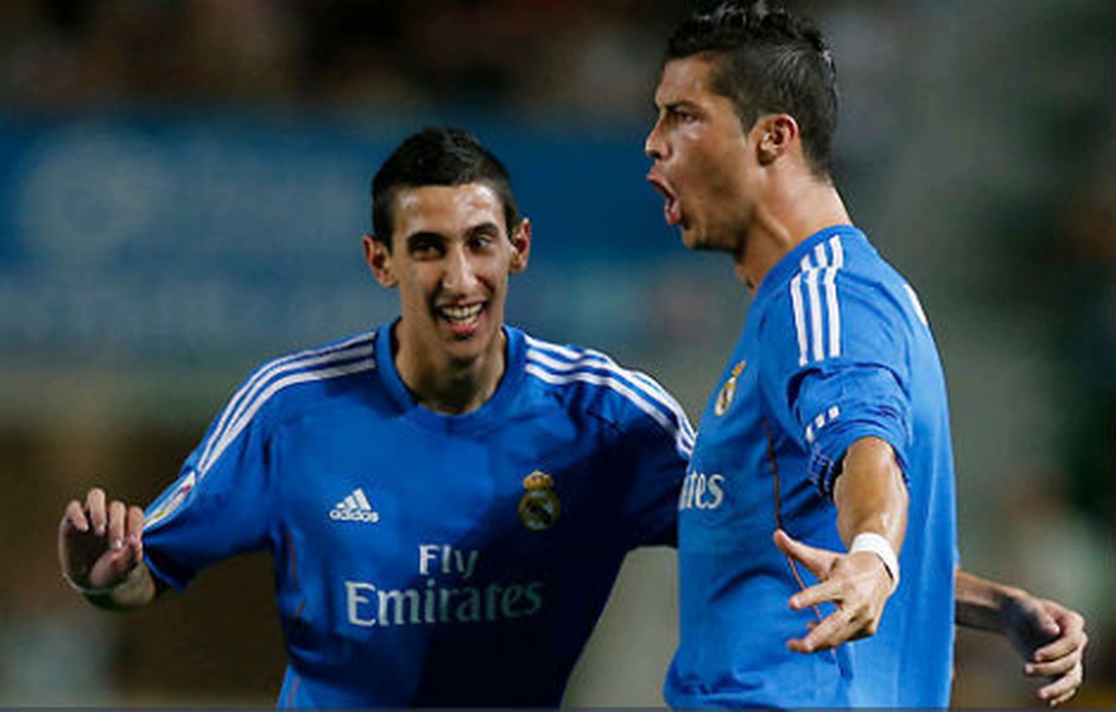 Cristiano Ronaldo y Di María