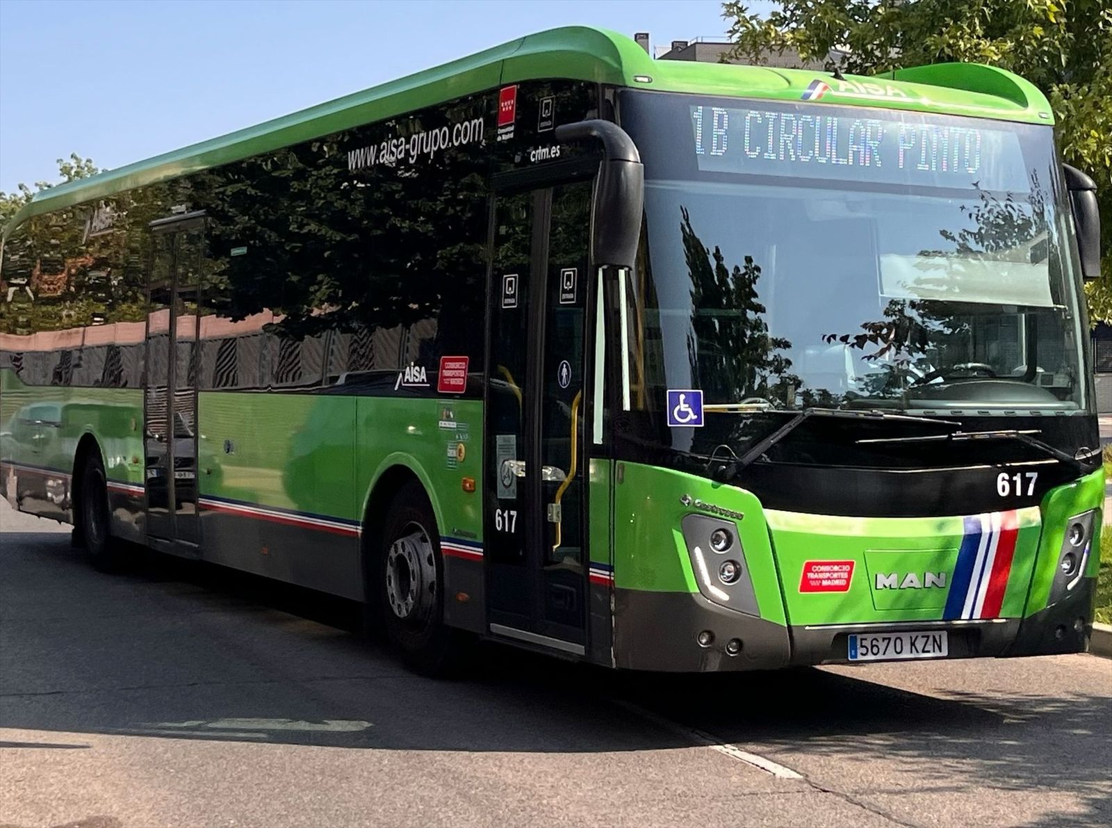 Autobús urbano de Pinto