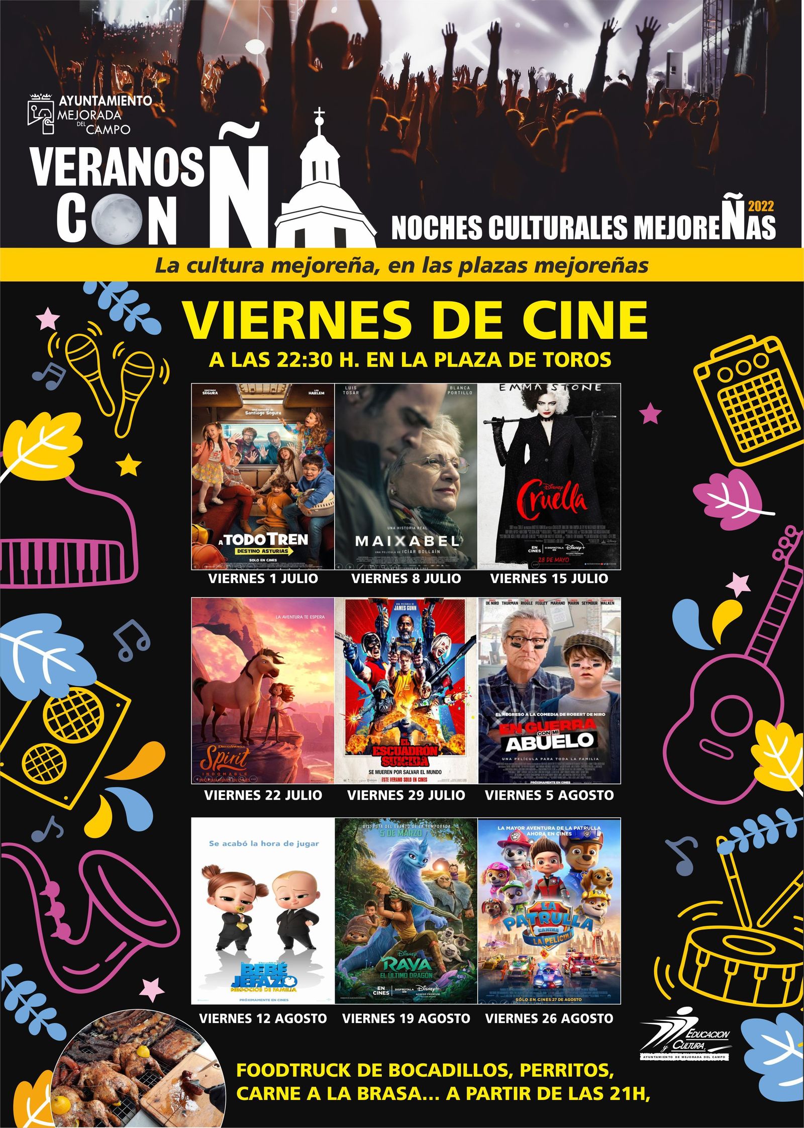 Los viernes de cine de Mejorada del Campo