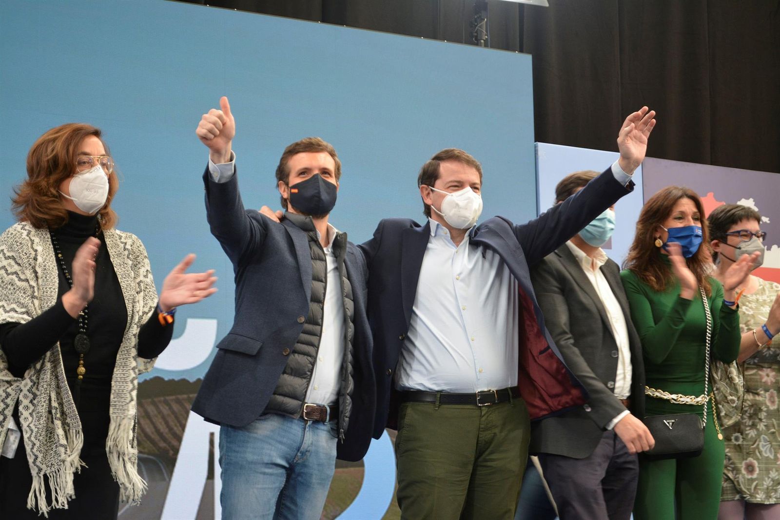 Acto electoral del PP en Castilla y León