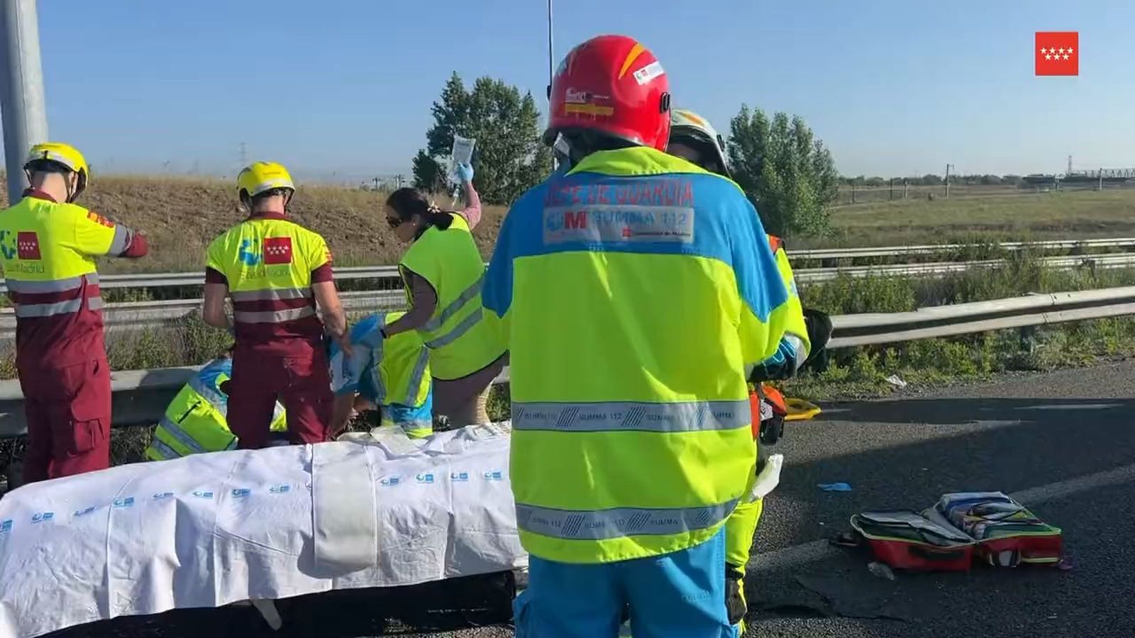 Accidente M-50 Getafe