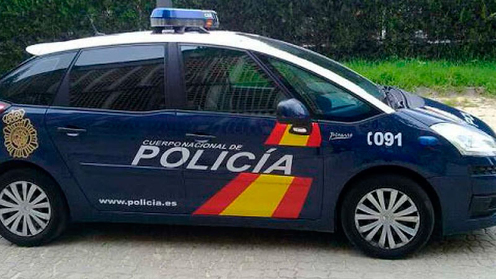 Coche de la Policía Nacional