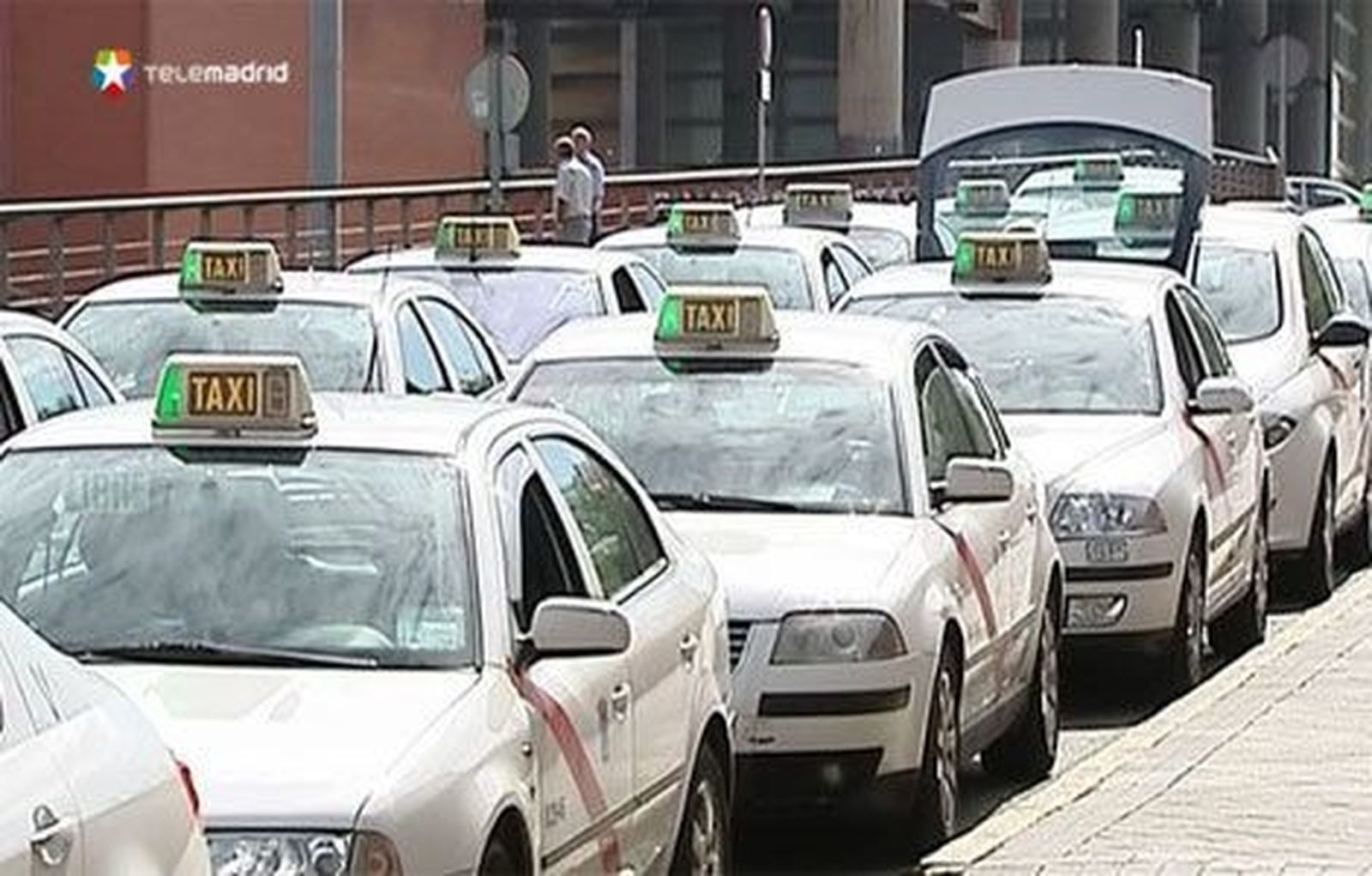 Unos 20.000 usuarios del taxi afectados cada día de manifestación en el Centro