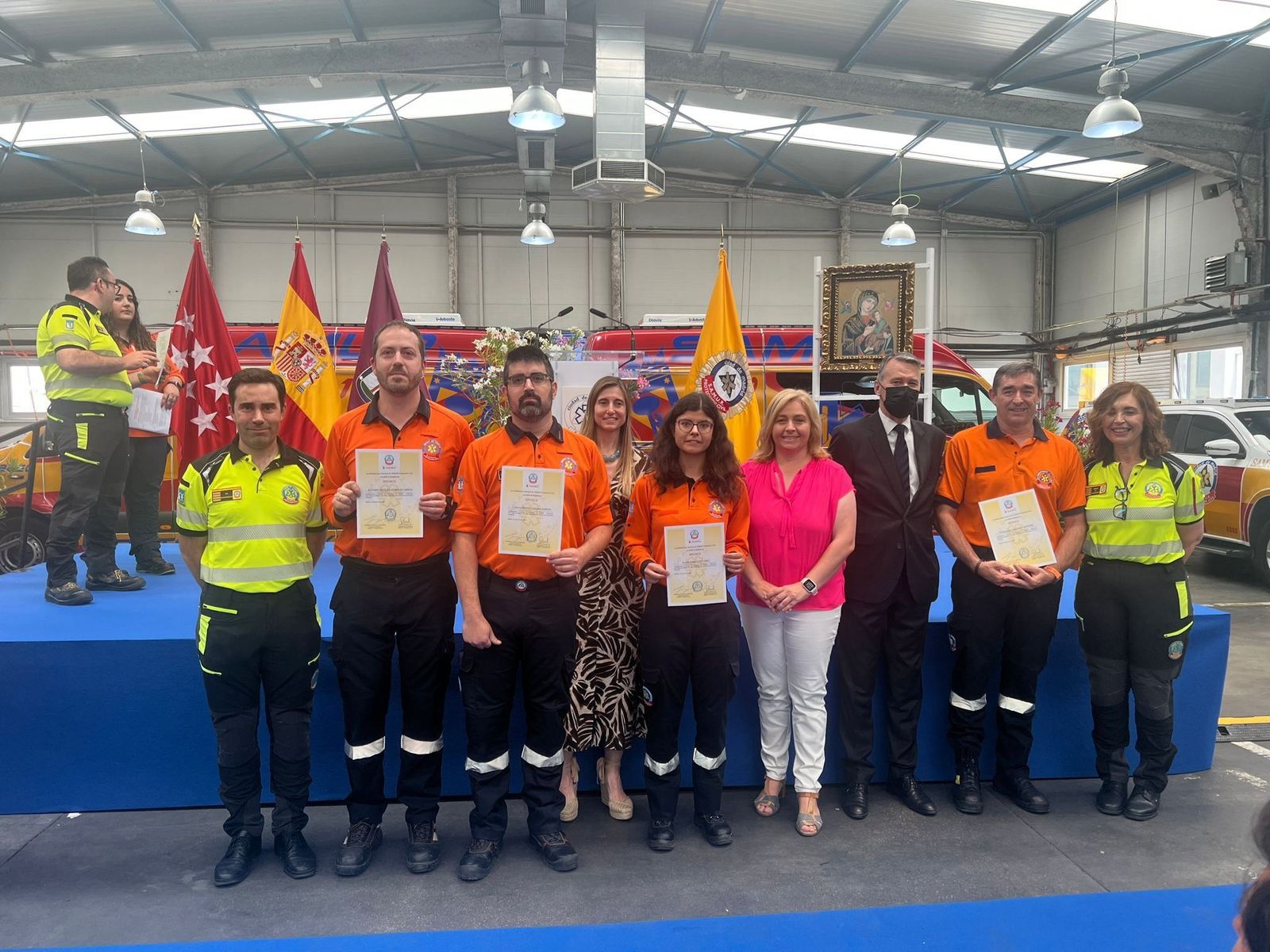 Los madrileños dan un sobresaliente al Samur, "la élite de las emergencias en el mundo"