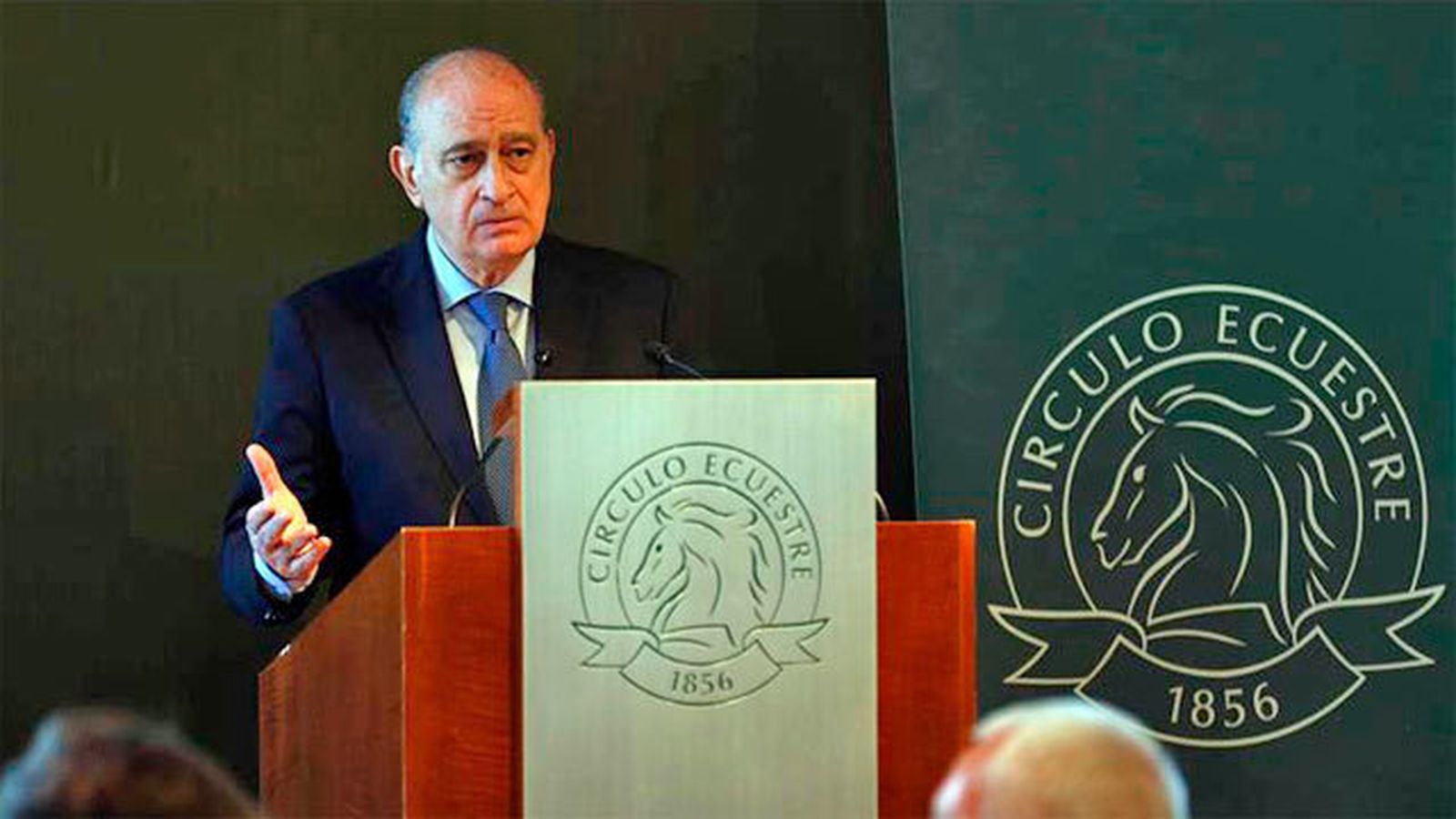 El ministro del Interior, Jorge Fernández Díaz