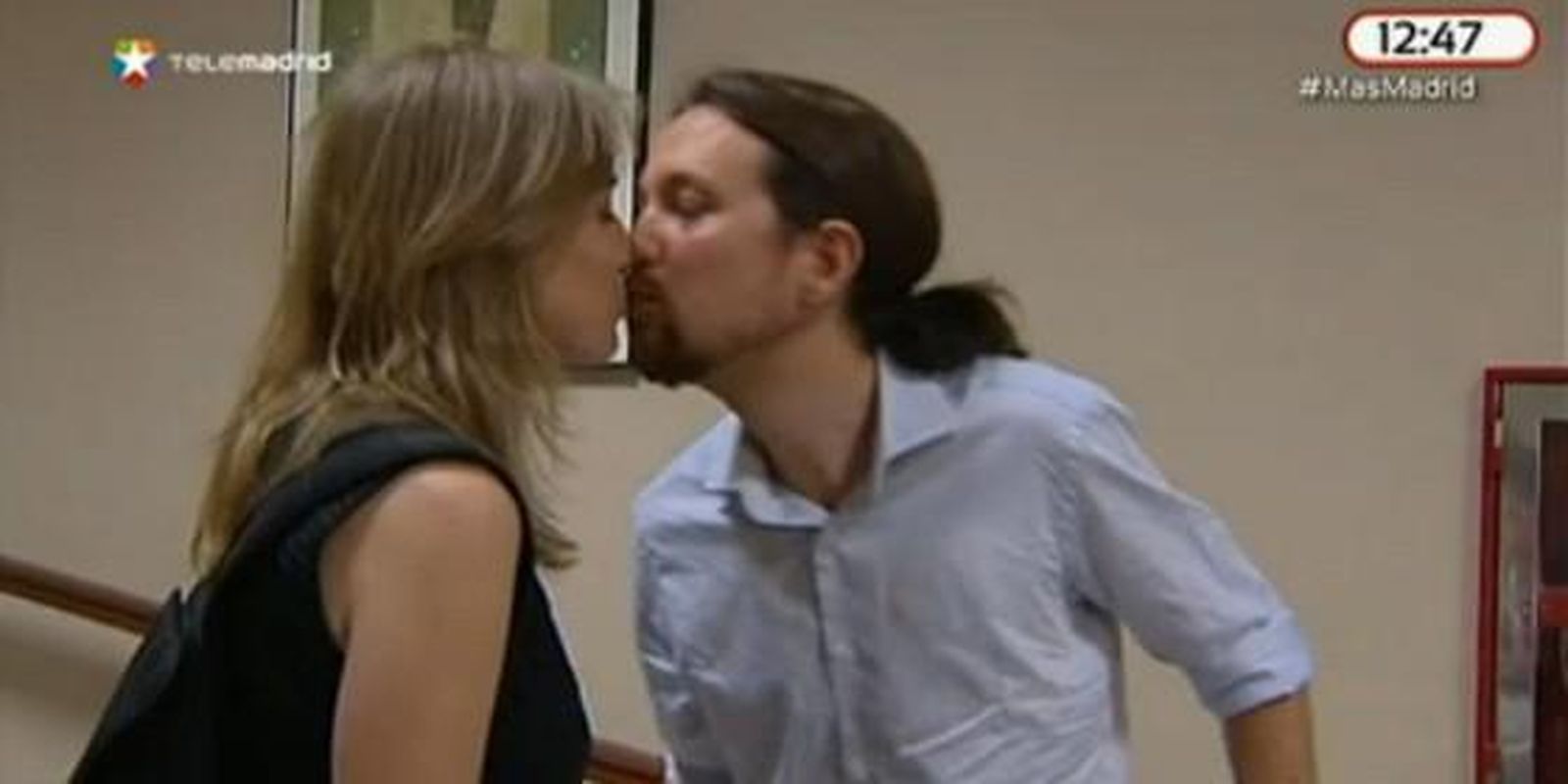 Pablo Iglesias y Tania Sánchez