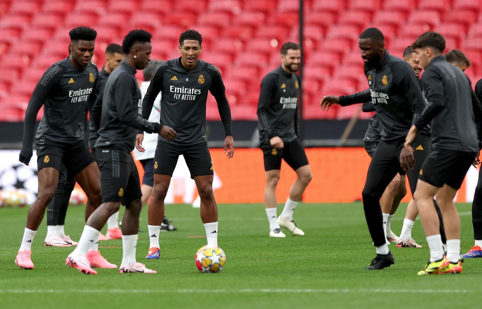 Entrenamiento del Real Madrid