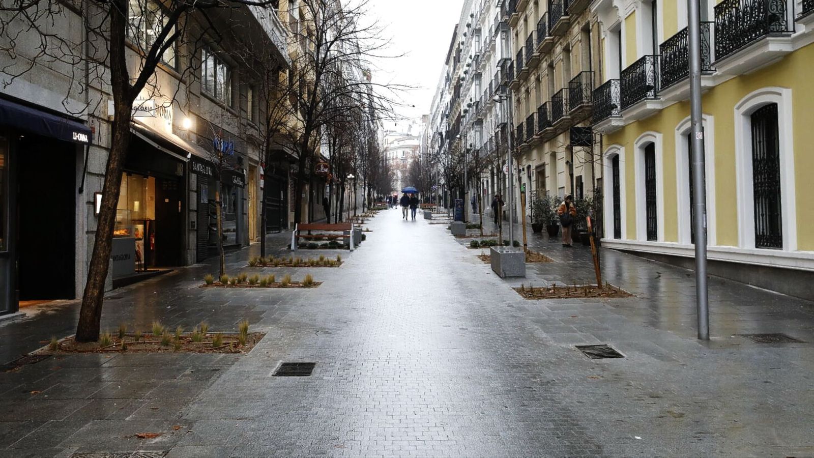Las calles de Recoletos y del Cid, transformadas en un entorno peatonal