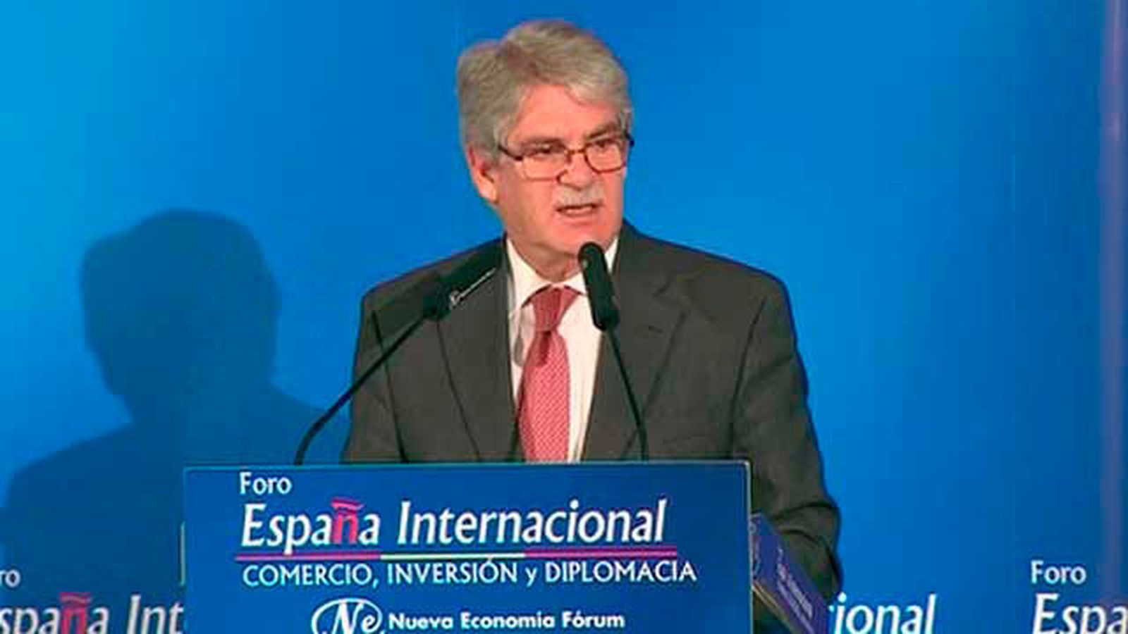 El ministro de Exteriores, Alfonso Dastis