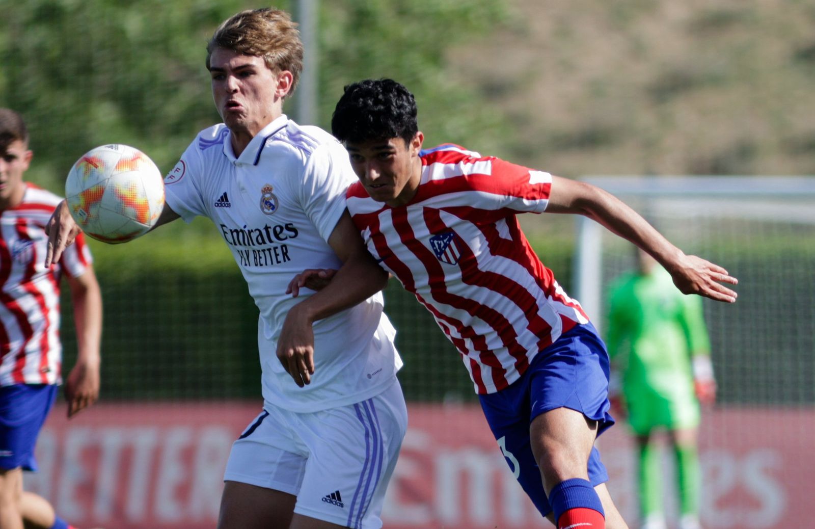 Los juveniles del Real Madrid y Atlético de Madrid