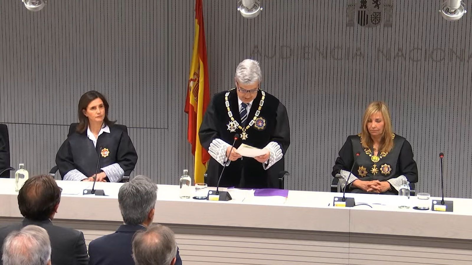 El nuevo presidente de la Audiencia Nacional pide firmeza al defender el estado de derecho