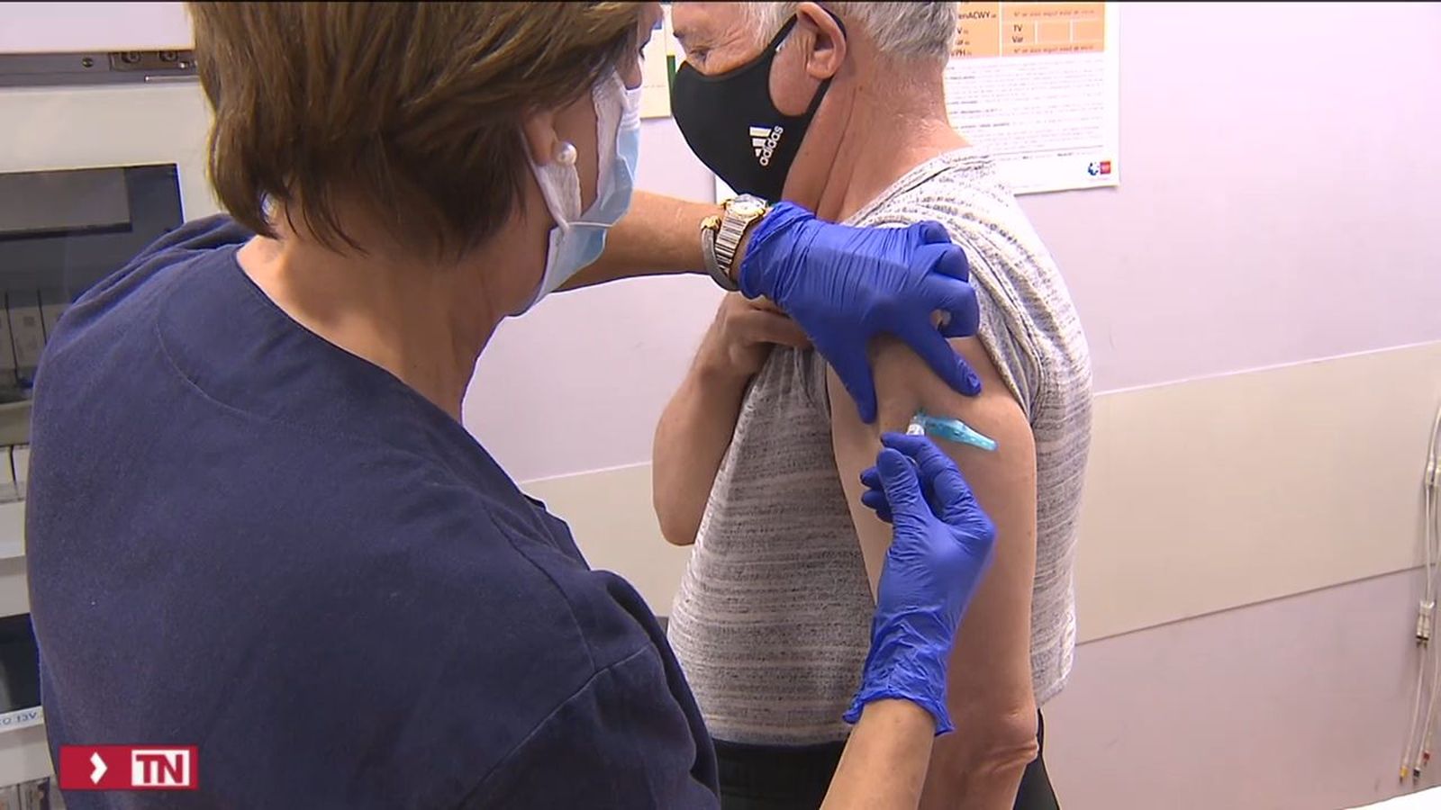 Refuerzo en los hospitales por la gripe