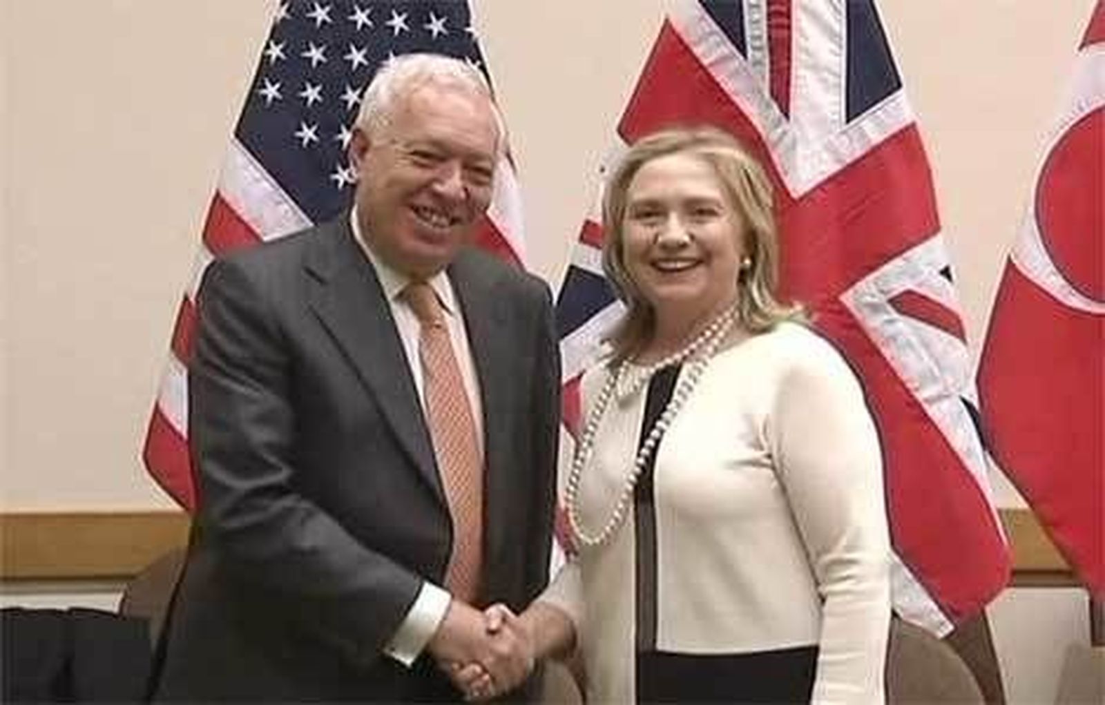 Margallo con Clinton