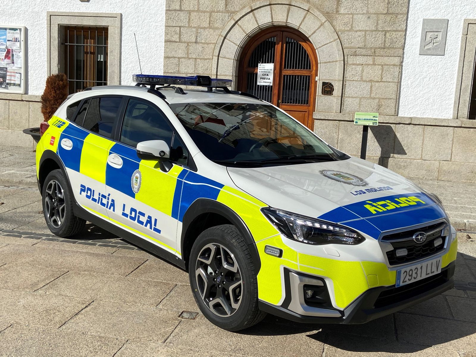 Coche de la Policía Local de Los Molinos