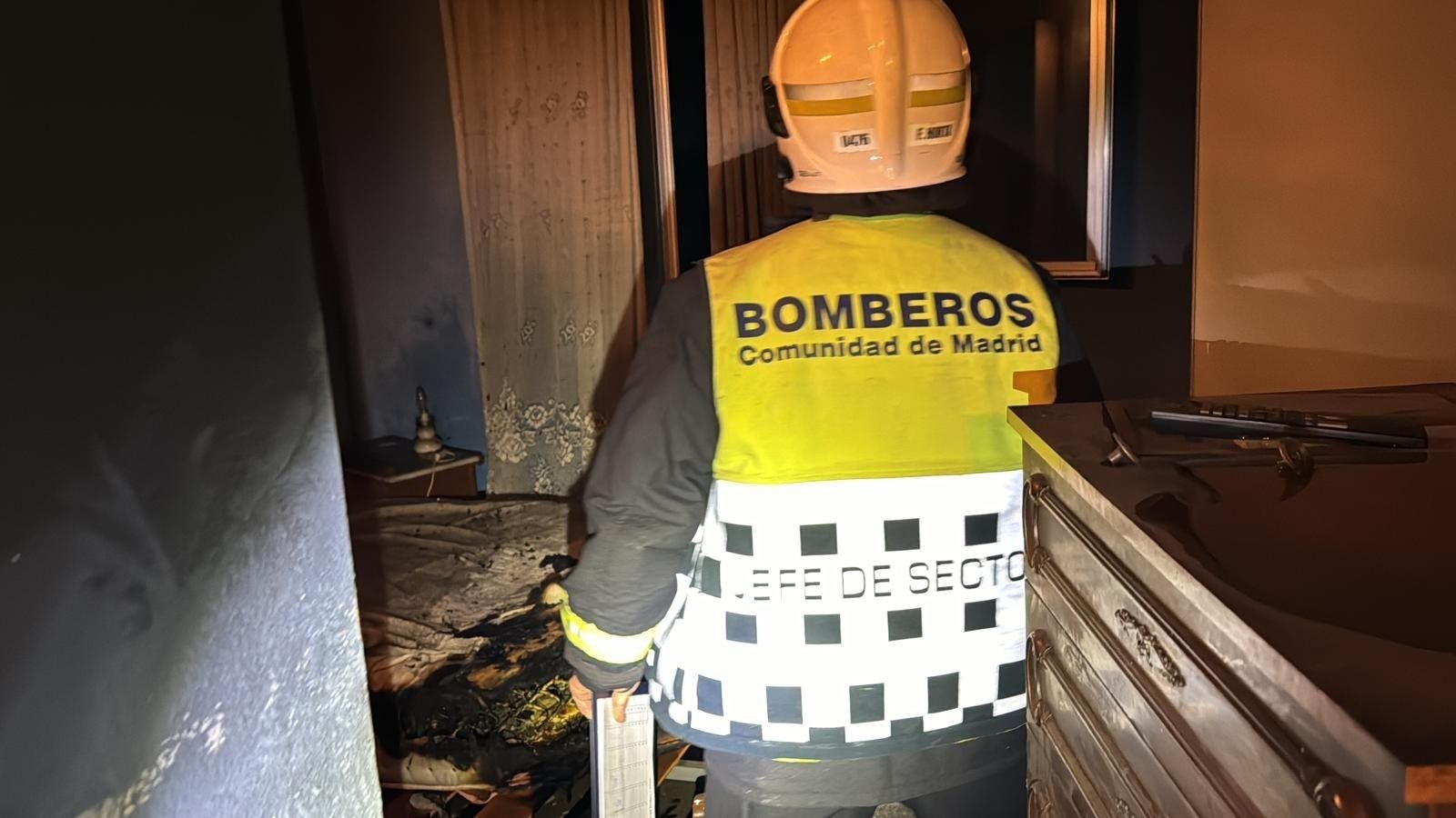 Incendio en Leganés