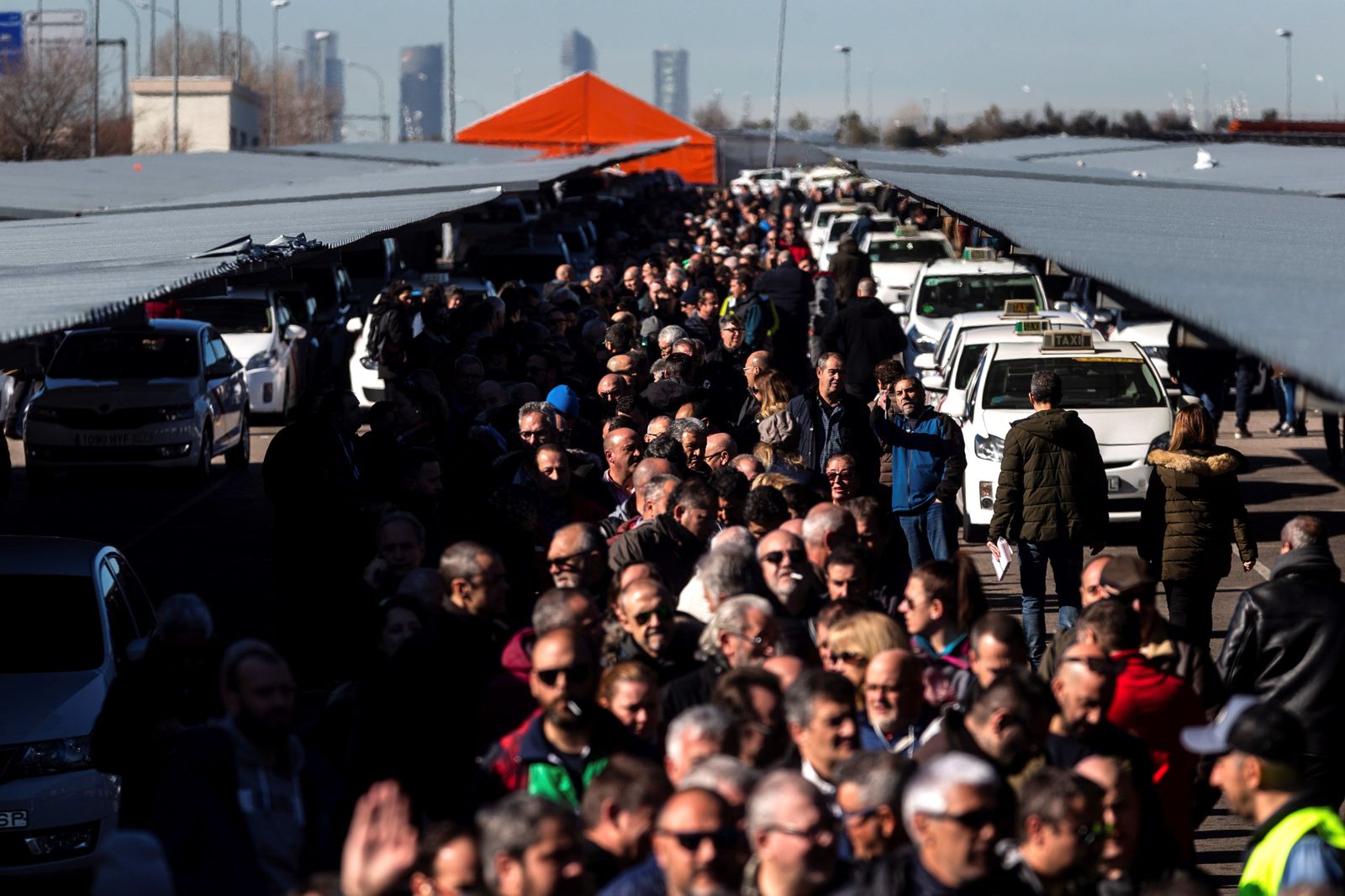 Día decisivo para el devenir de la huelga de los taxistas