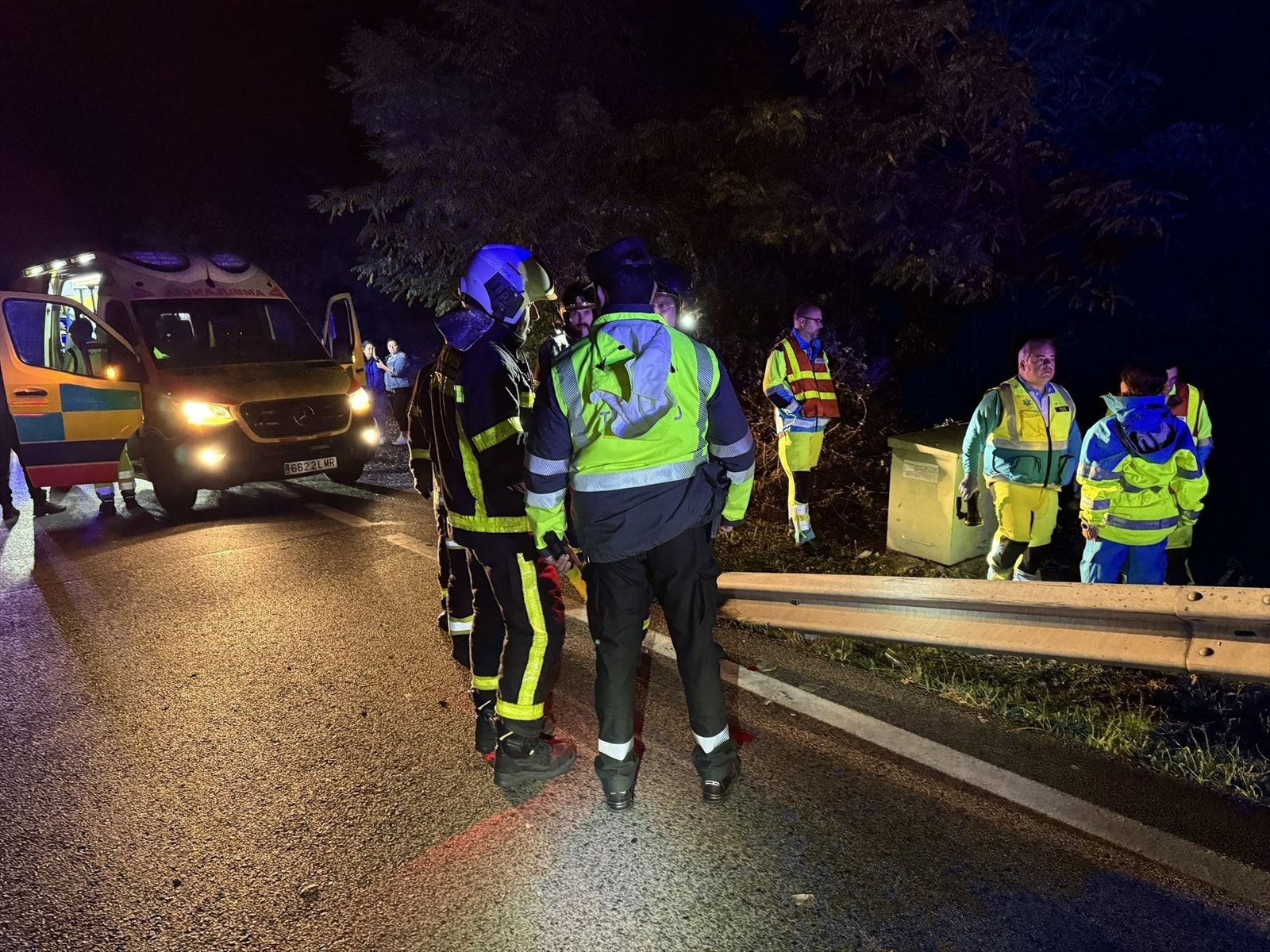 Accidente mortal en San Lorenzo del Escorial